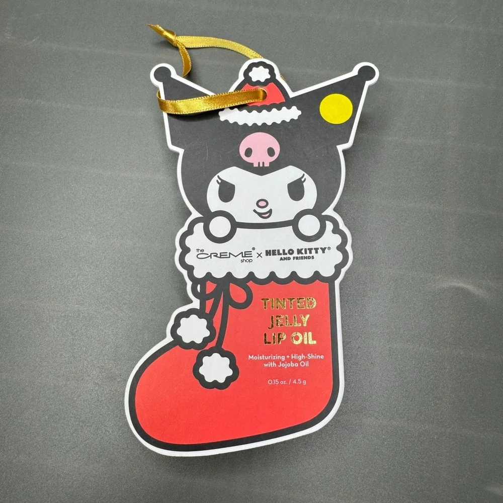 The Creme Shop x Hello Kitty‎ Kuromi Tinted Jelly Lip Oil Red Moisturizing NEW